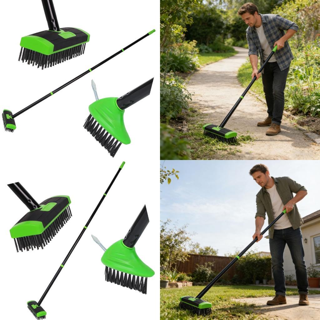 Gardening Tools Description - فرشاة إزالة الأعشاب الضارة ذات شعيرات