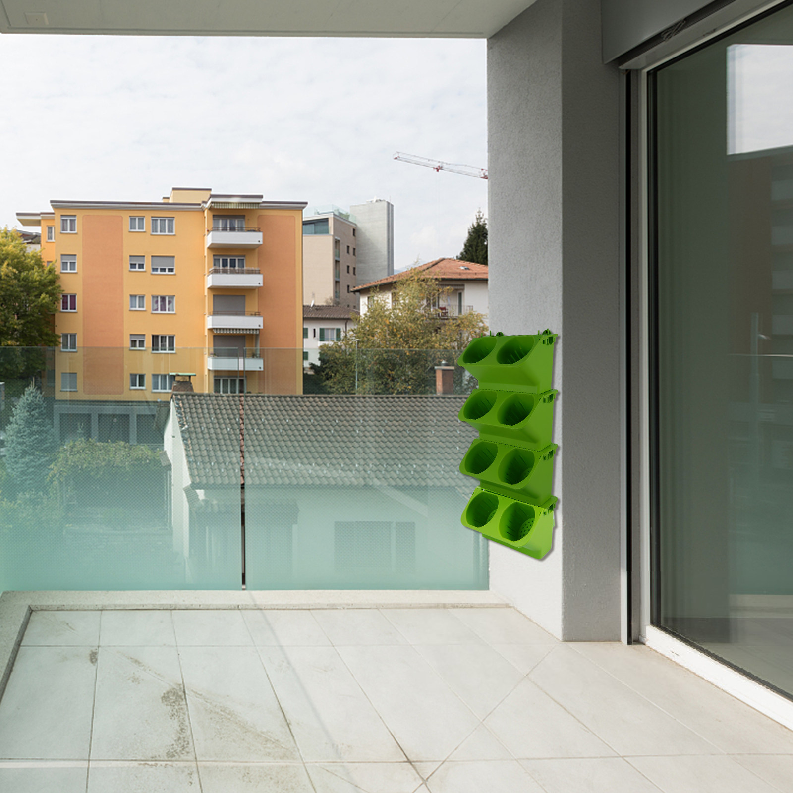 مجموعة من 4 قطع من أوعية الزرا - مراجعة Vertical Wall Planter وسعره