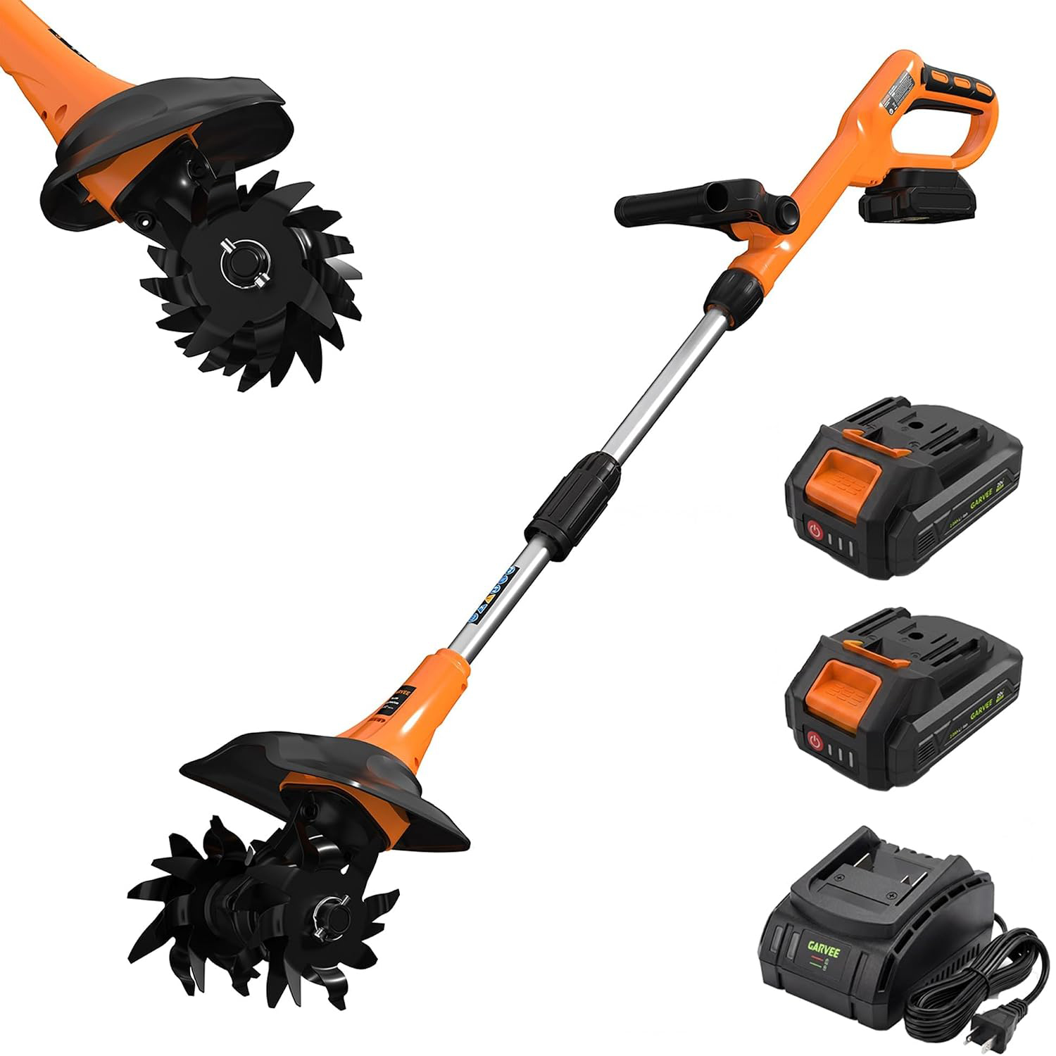 محراث حديقة لاسلكي 20 فولت، مع - مراجعة Gardening Tools Brands وسعره