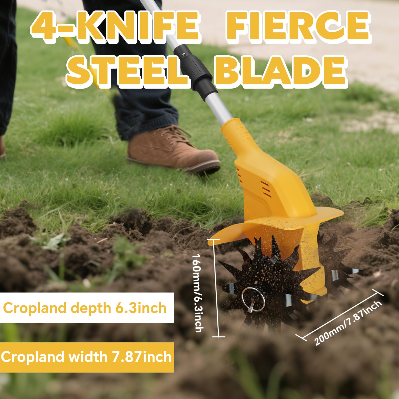 آلة حراثة لاسلكية بدون فرشاة ب - مراجعة Gardening Tools Brands وسعره