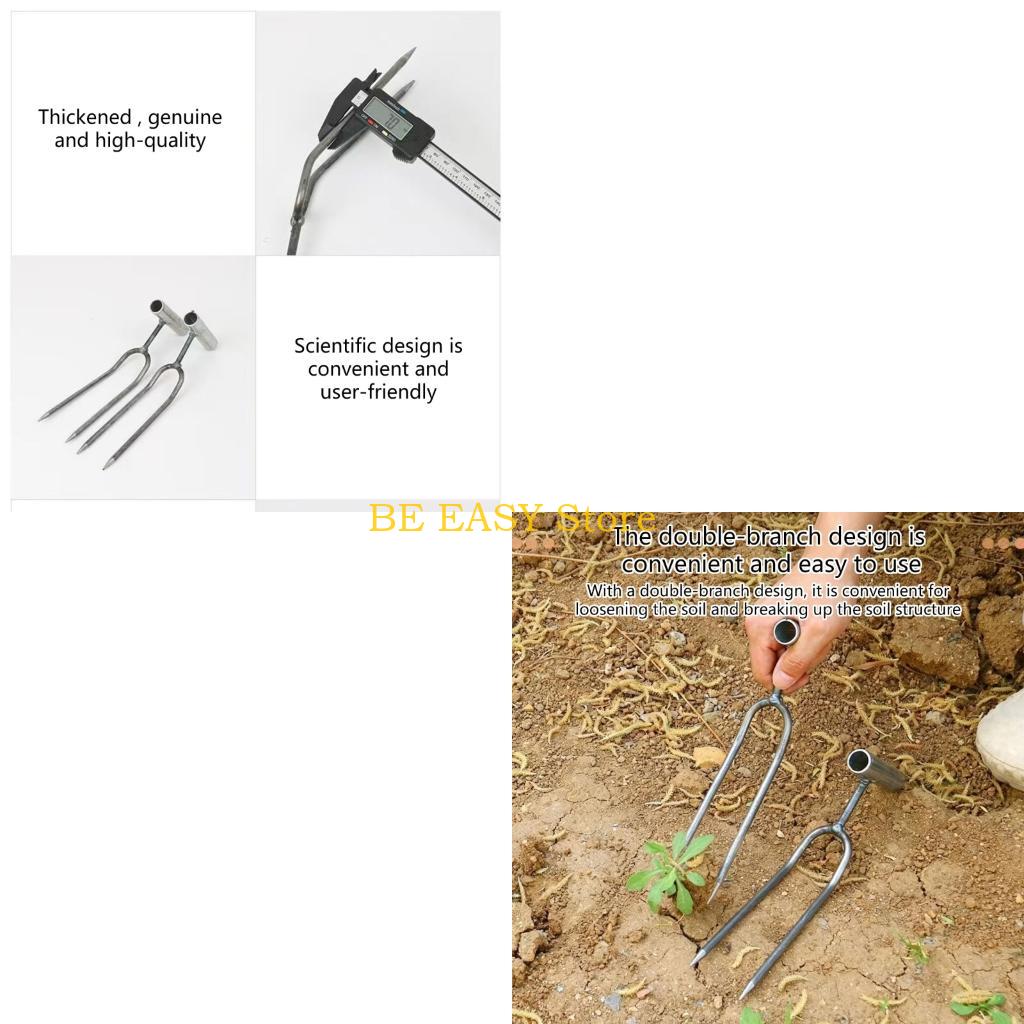 E28F المهنية الحديد حفر شوكة ا - مراجعة Gardening Tools Description وسعره