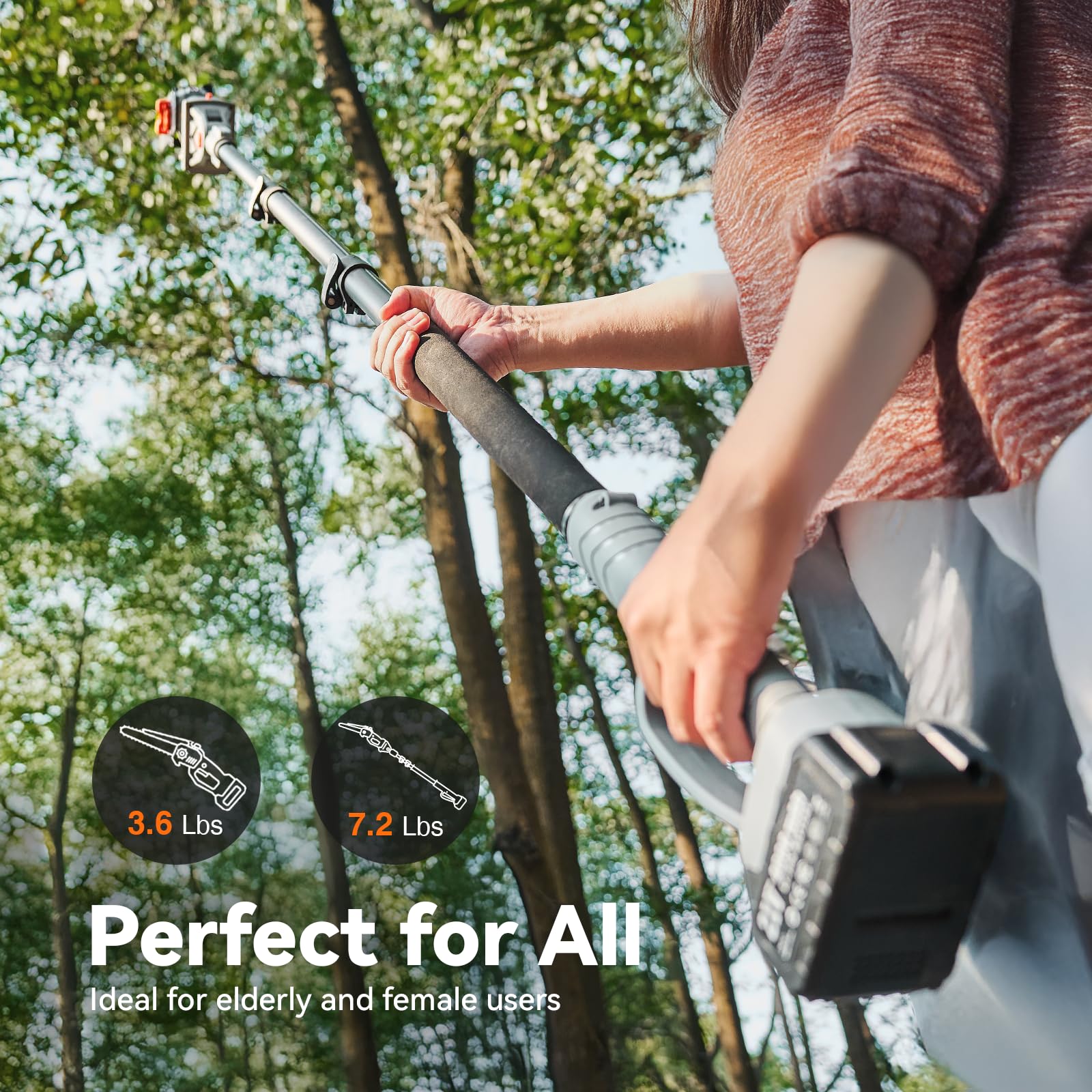 منشار تقليم قابل للتمديد من تا - مراجعة Gardening Tools Brands وسعره