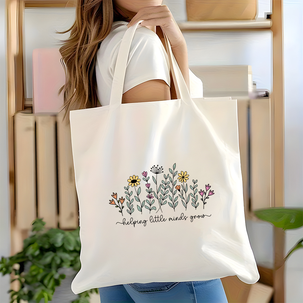 حقيبة حمل مطبوعة على الوجهين ب - مراجعة Grow Bags وسعره