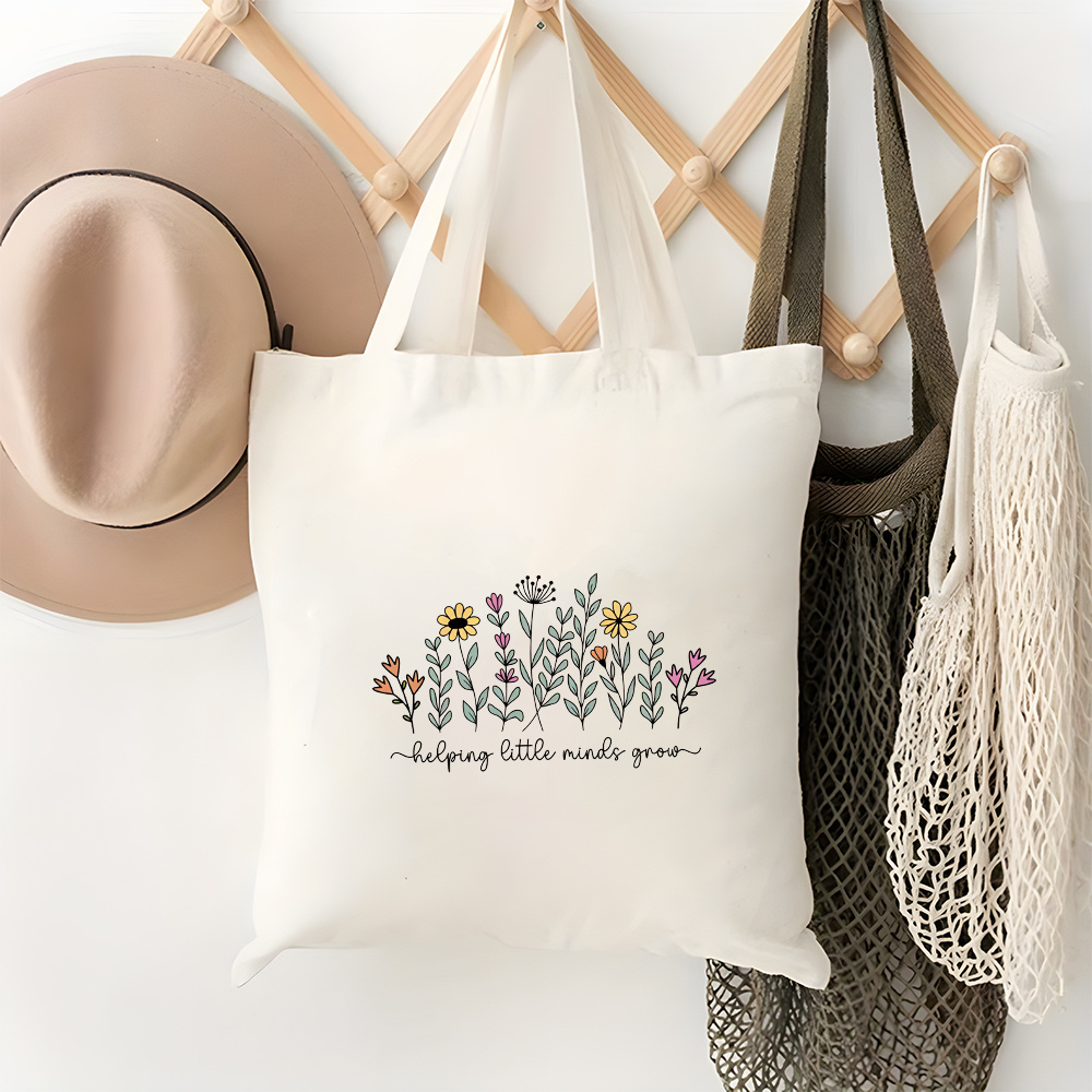 حقيبة حمل مطبوعة على الوجهين ب - مراجعة Grow Bags وسعره