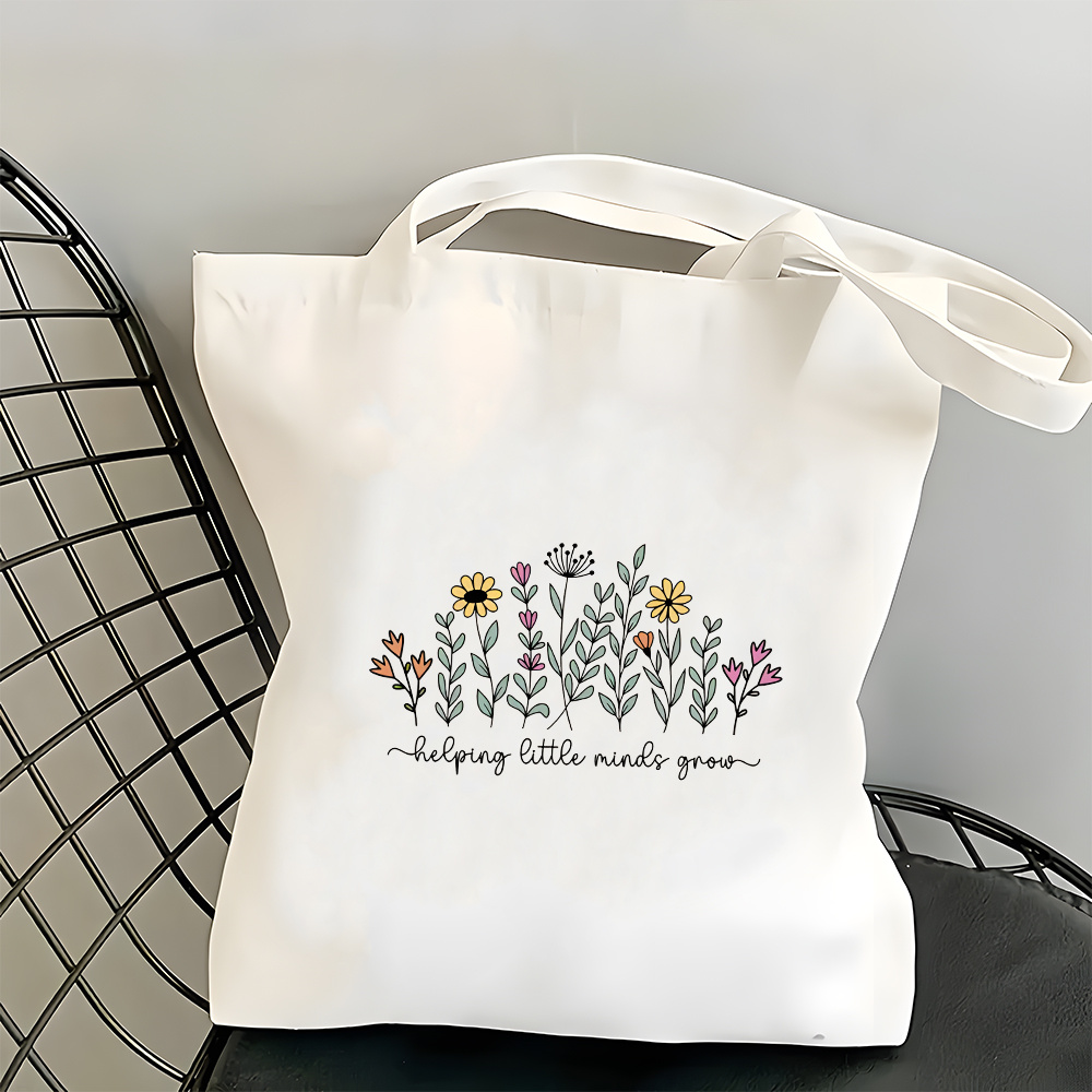 حقيبة حمل مطبوعة على الوجهين ب - مراجعة Grow Bags وسعره