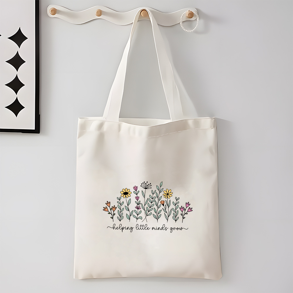 حقيبة حمل مطبوعة على الوجهين ب - مراجعة Grow Bags وسعره