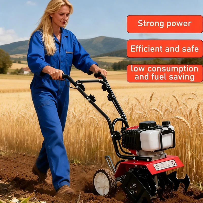 محراث زراعي صغير يعمل بالبنزين - مراجعة Gardening Tools Brands وسعره