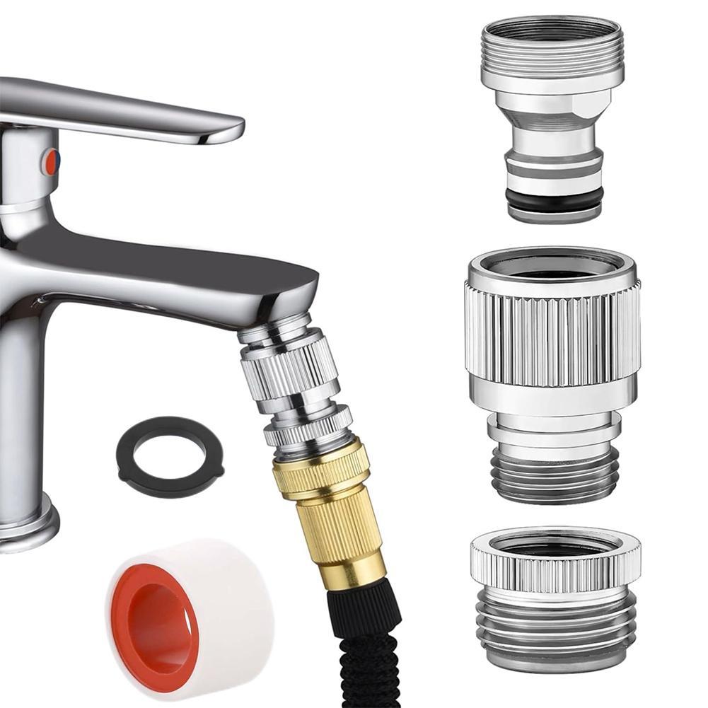 مجموعة محول الصنبور لخرطوم الح - مراجعة Gardening Tools Wholesale وسعره