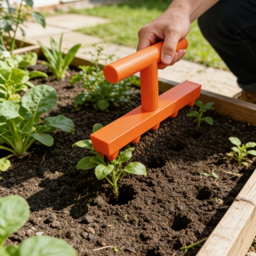 أداة حفر التربة البلاستيكية ذا - مراجعة Garden Row Marker وسعره