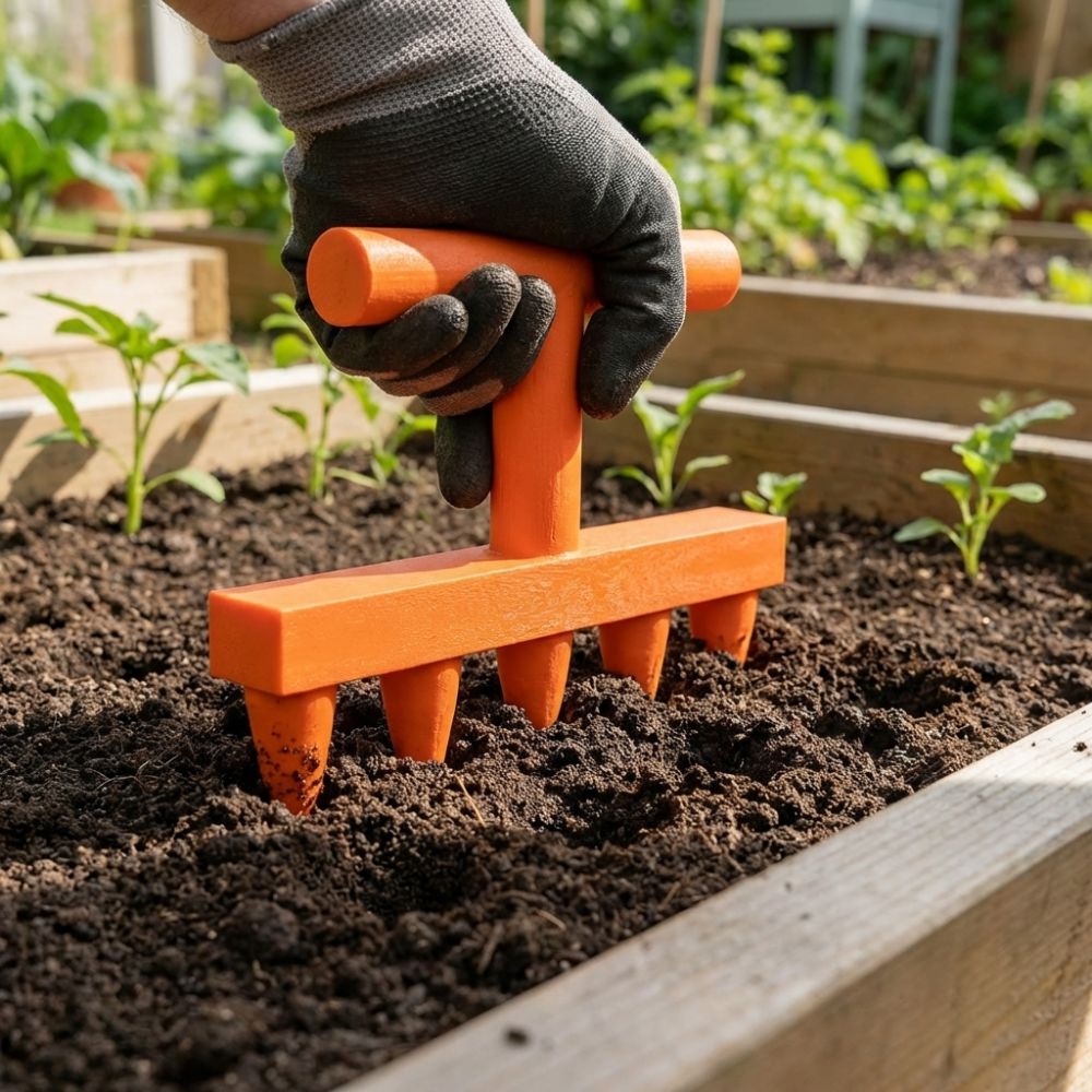 أداة حفر التربة البلاستيكية ذا - مراجعة Garden Row Marker وسعره