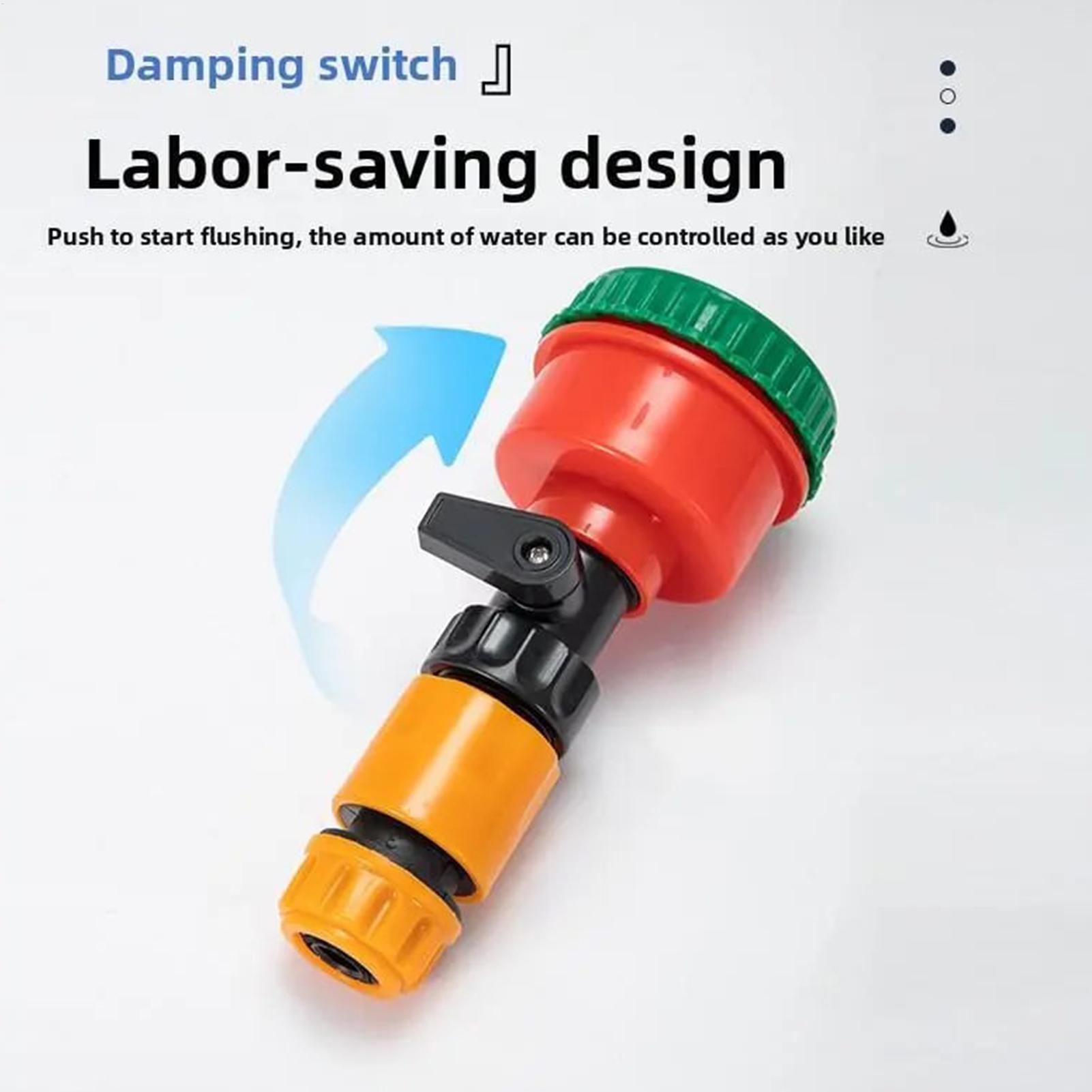 فوهة رش للحدائق، أداة سقي مانع - مراجعة Gardening Tools Plastic وسعره