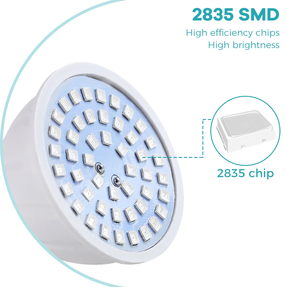 مصباح نمو النباتات E27 LED كام - مراجعة Gardening Tools Brands وسعره