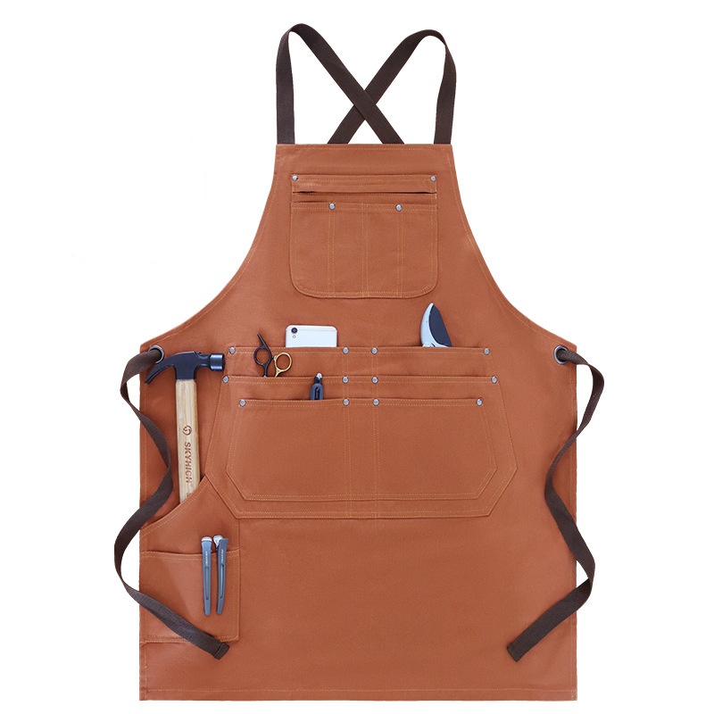 مريلة أدوات متعددة الجيوب من ا - مراجعة Gardening Tools Logo وسعره