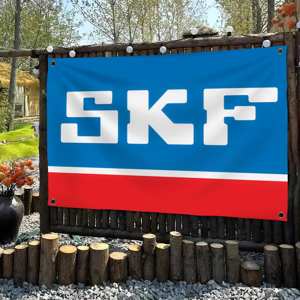 أعلام مخصصة بشعار S-SKFS، ديكو - مراجعة Gardening Tools Logo وسعره