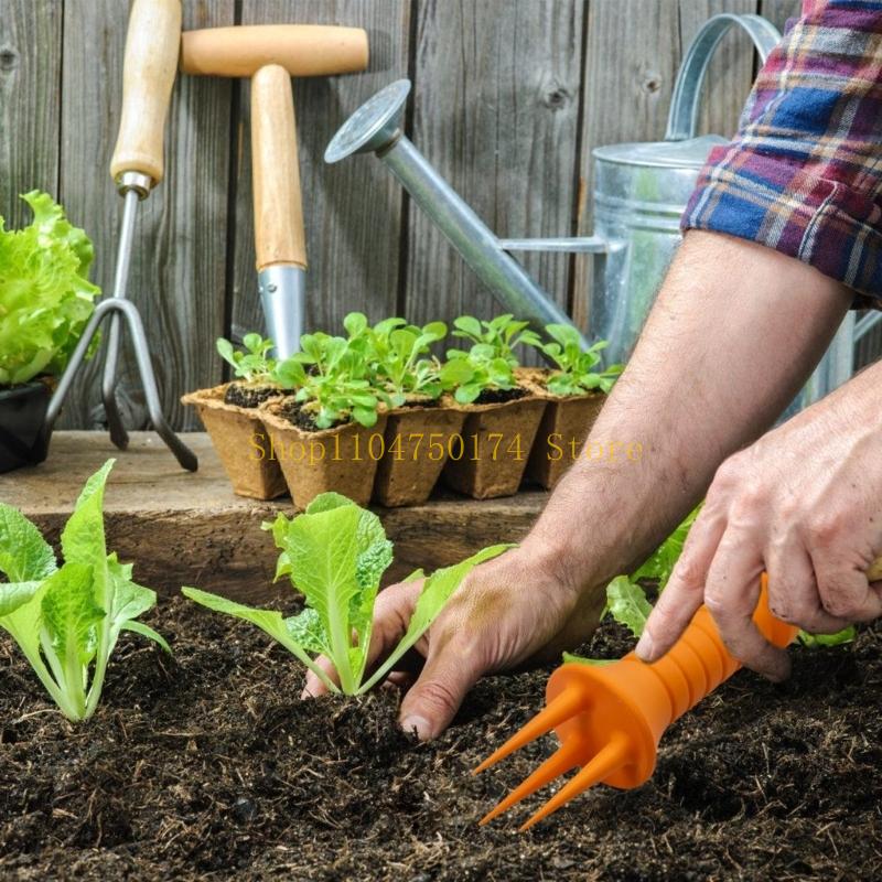 محراث التربة البستنة حفر شوكة  - مراجعة Gardening Tools Description وسعره