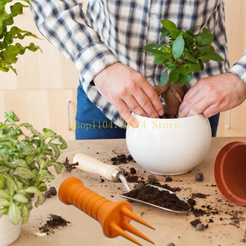 محراث التربة البستنة حفر شوكة  - مراجعة Gardening Tools Description وسعره