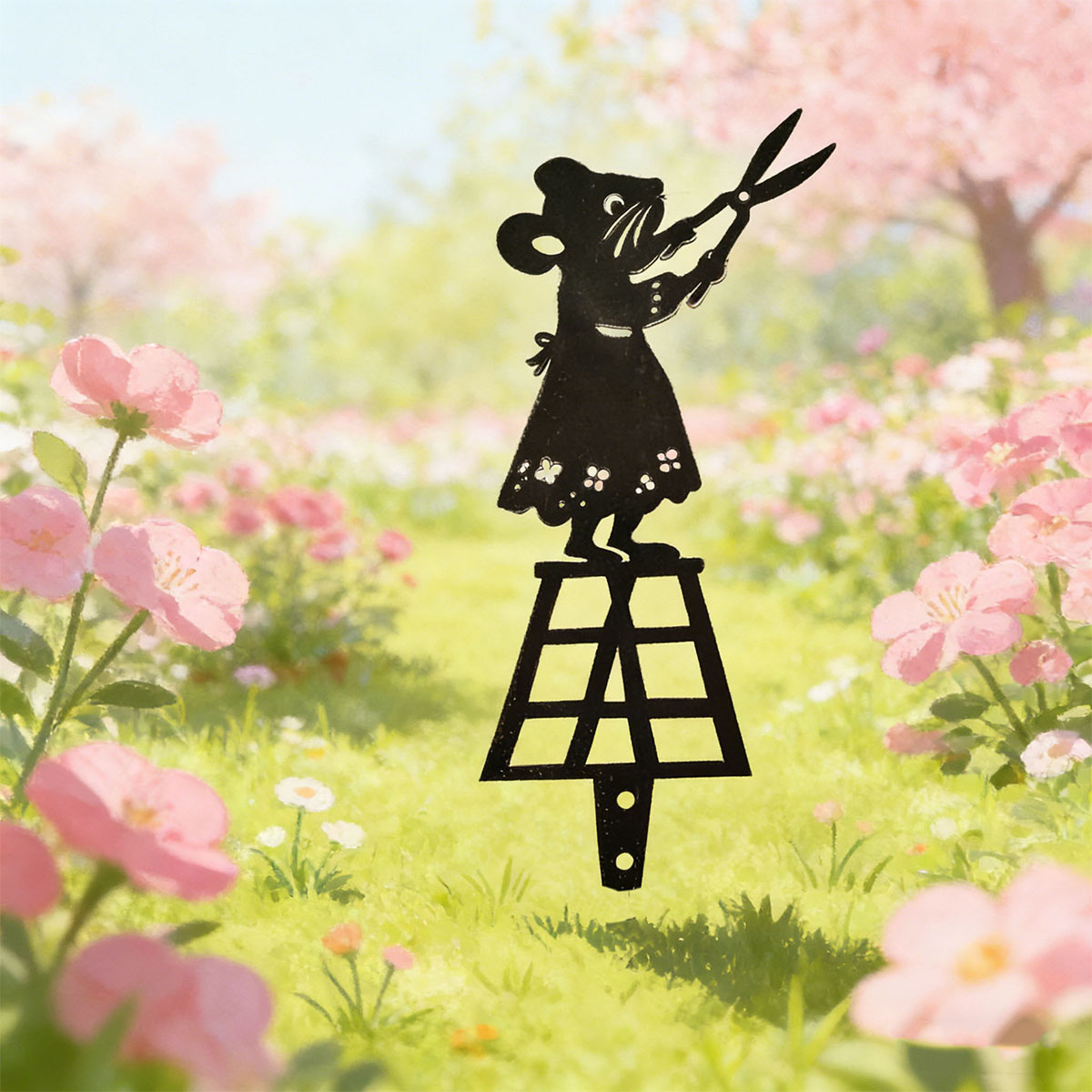 عمود حديقة معدني بتصميم خطوط س - مراجعة Gardening Tools Wholesale وسعره