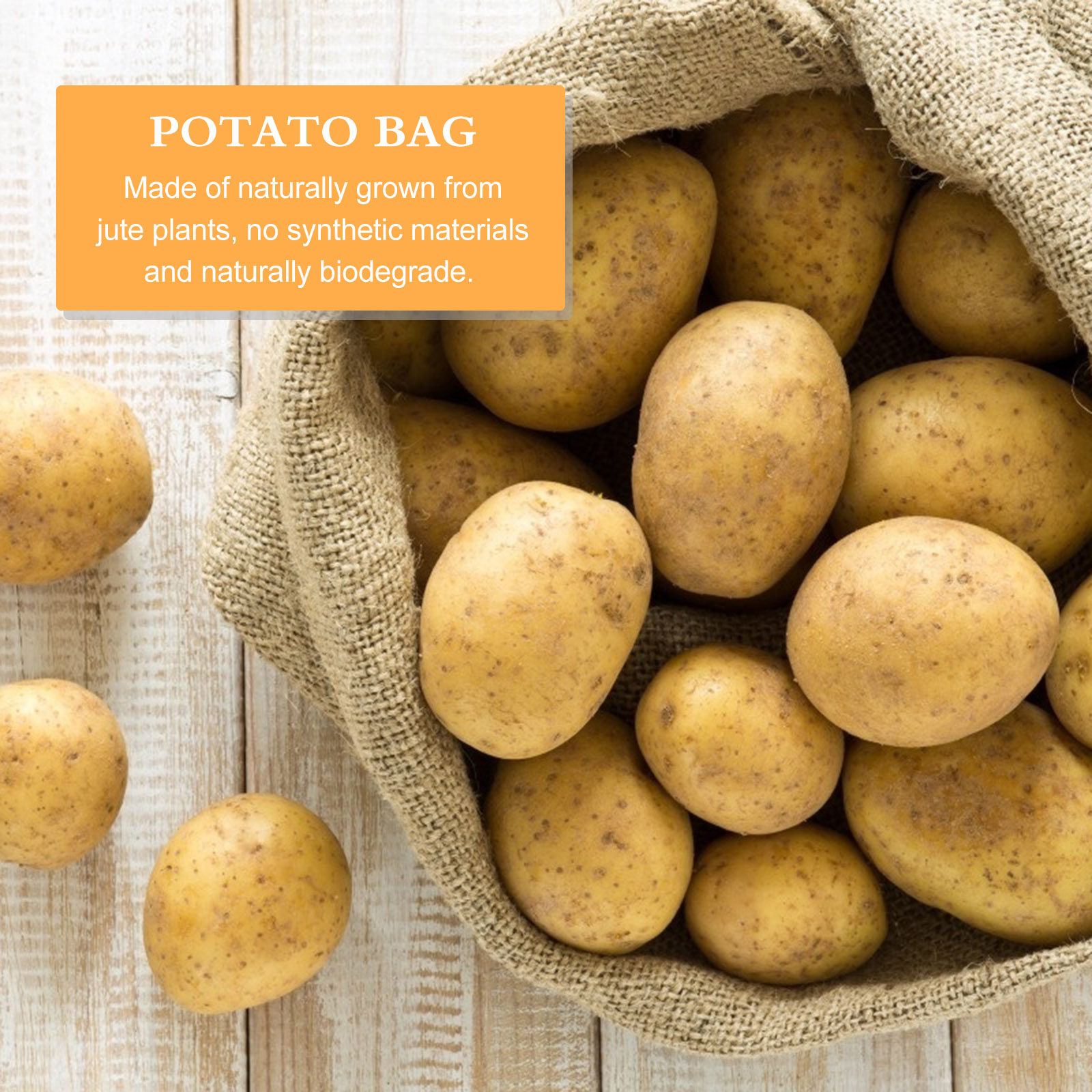 1 قطعة كيس خيش كبير متعدد الاس - مراجعة Grow Bags وسعره