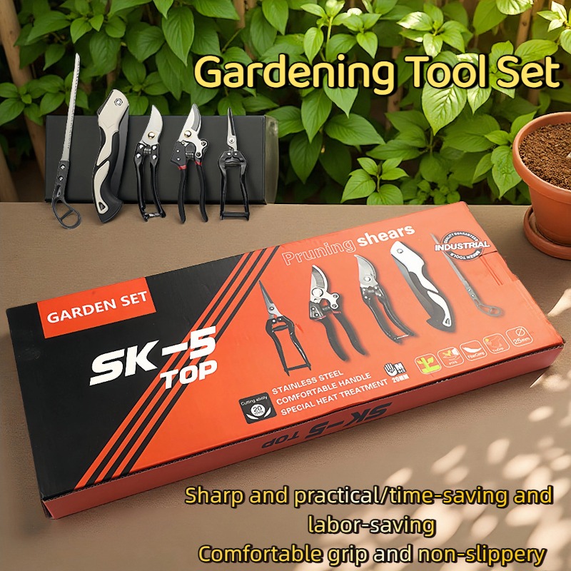 مجموعة أدوات الحدائق المكونة م - مراجعة Gardening Tools Kit For Home Garden وسعره