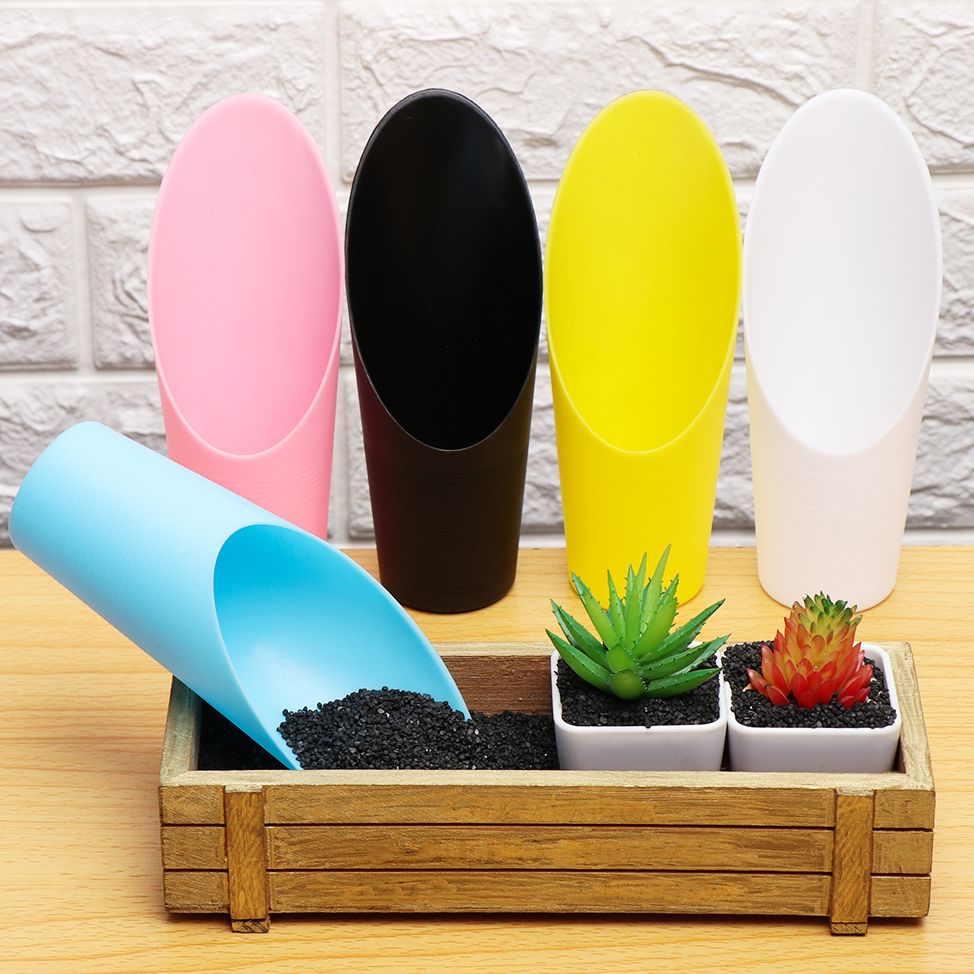 1 قطعة البلاستيك التربة مجرفة  - مراجعة Gardening Tools Brands وسعره