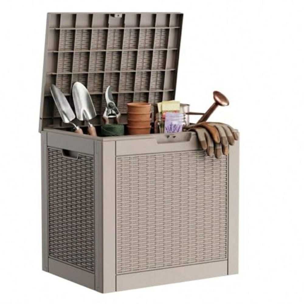 صندوق تخزين خارجي مقاوم للماء  - مراجعة Gardening Tools And Uses وسعره